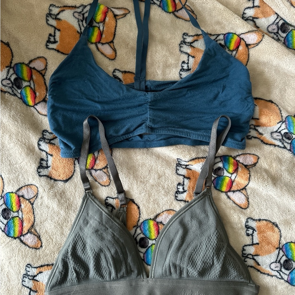 Women's Lululemon bralettes - Blue and Green